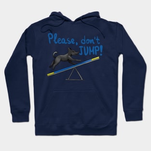 Funny dog agility Hoodie